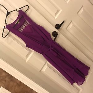 Purple dress
